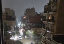 Σφοδρότατη καταιγίδα μαίνεται σε Κορυδαλλό-Νίκαια